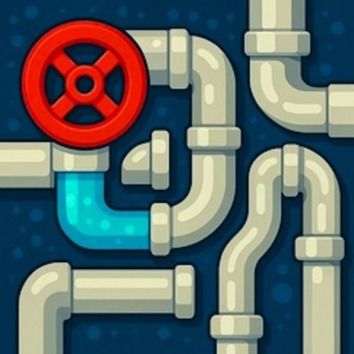 Pipes Flood Puzzle